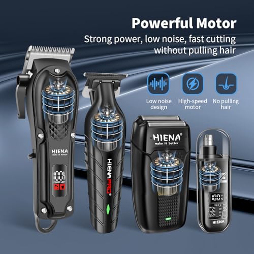 Cortadora de pelo profesional para hombres que evita tirones con kit de recortadora 3