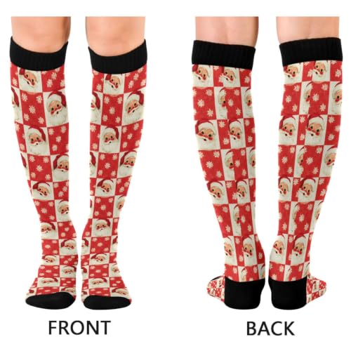 Image of Wusikd Halloween Black Cat Compression Socks for Women and Men Circulation Pumpkin Long Socks for Athletic Running 1
