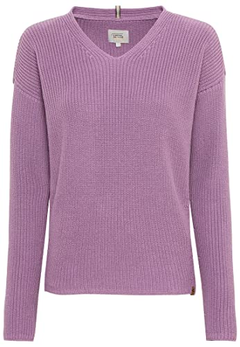 camel active Womenswear Damen 309589/8K20 Pullover, Purple, M