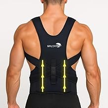 Free Size Posture Corrector For Men And Women Back Support Belt Back Pain Back Straight And Shoulder Support Belt (Universal Size) (Metallic Belt) (Posture Corrector)