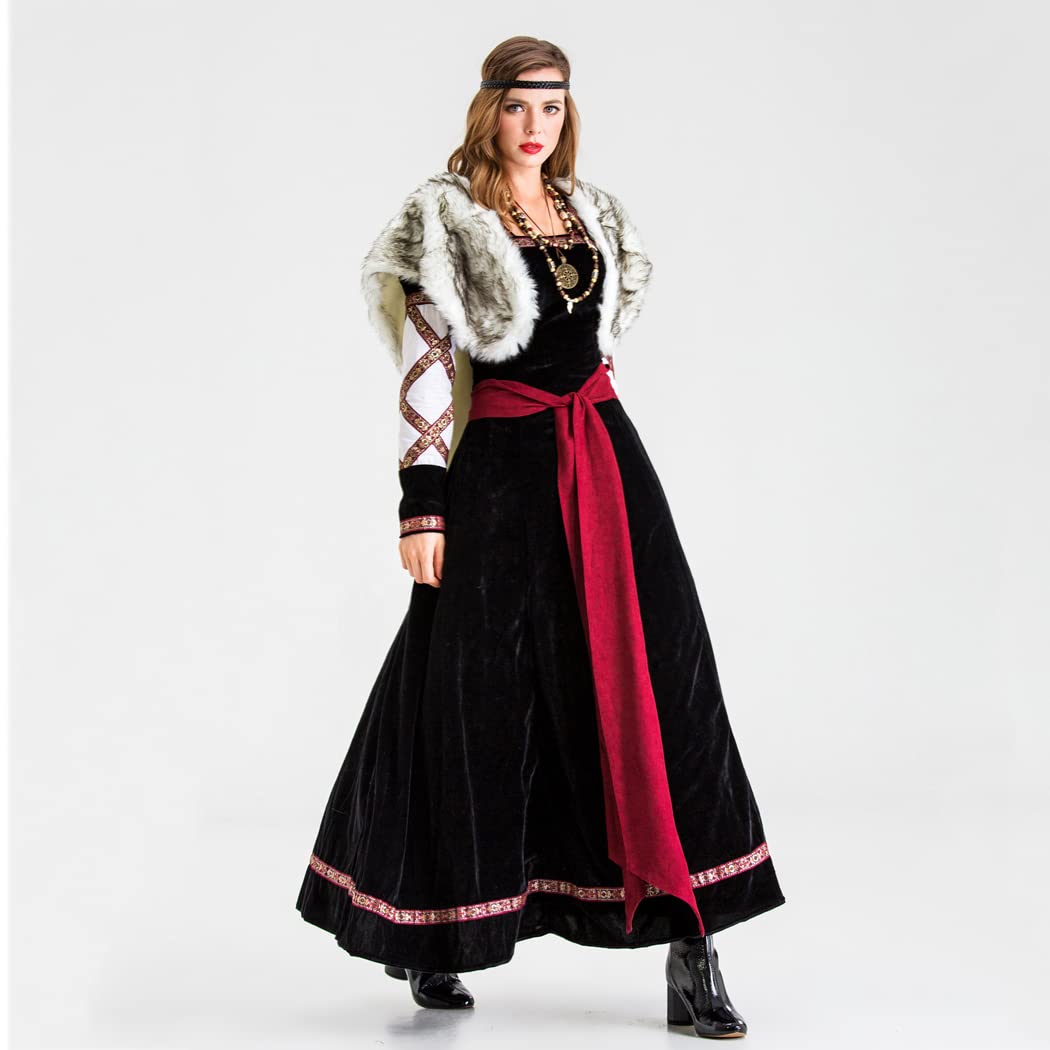 Kostium na halloween Retro kobiety pirat wojownik kostium strój wieczorowe imprezy tematyczne bal przebranie na karnawał akcesoria