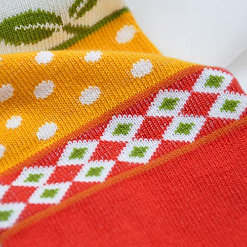 Image of Artfasion Women Flip Flop Socks - Tabi Ankle Sock Colorful Two Toe Finger Running Socks for Womens Girls