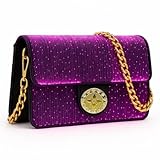 QKY LED Bags Crossbody Purse Evening Bag Light Up Purse 7 Colors Evening Clutch