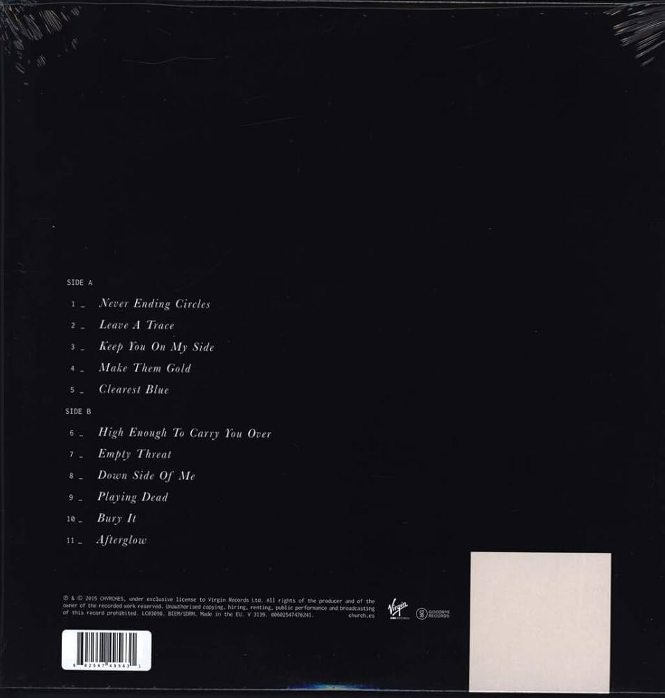 Every Open Eye (Vinyl): Chvrches: Amazon.ca: Music