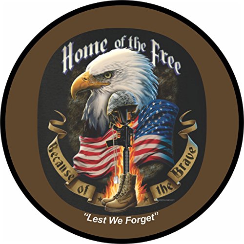 CustomGrafixTireCovers™ Home of The Free Tire Cover 27