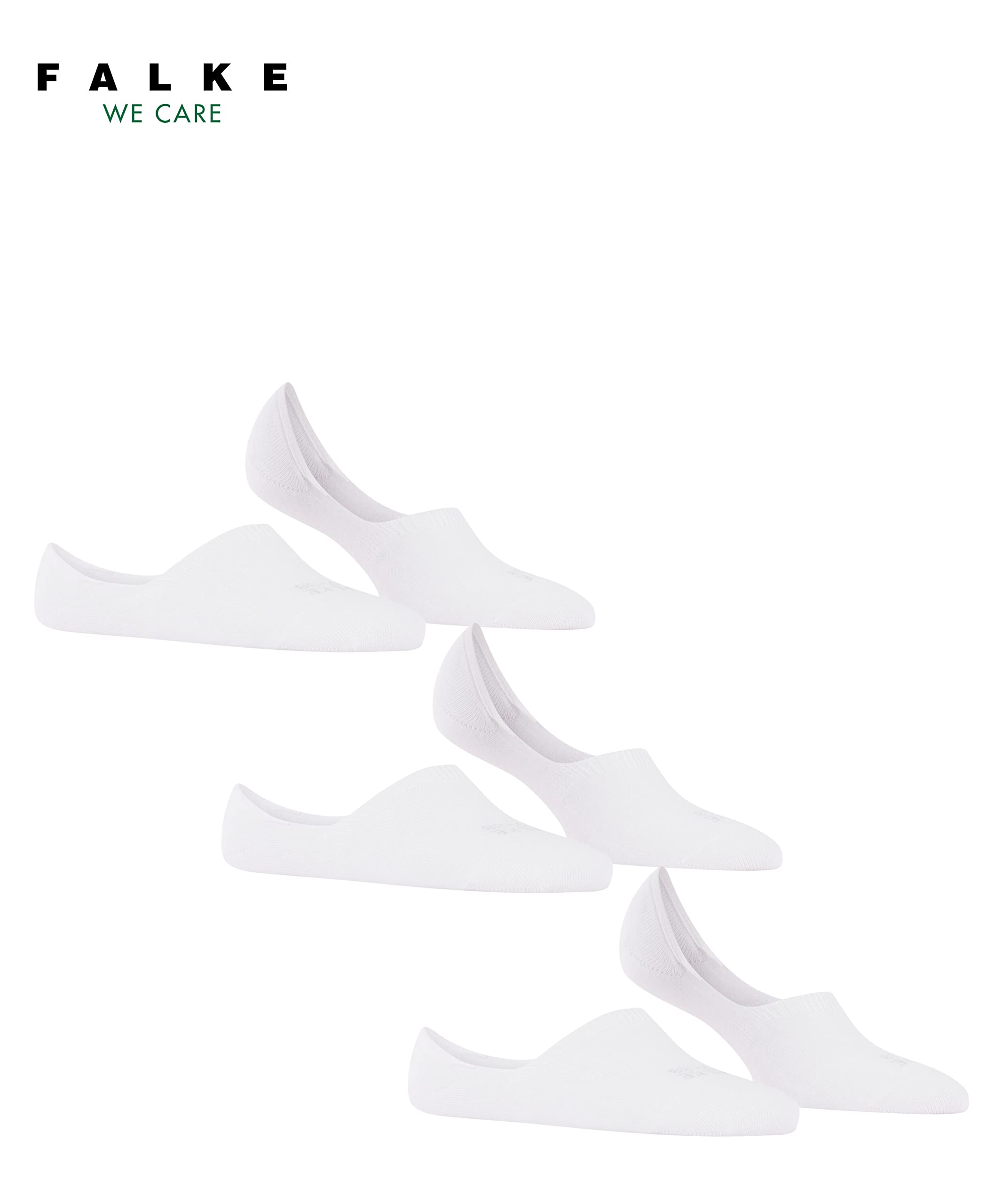 FALKE Step 3-Pack Donna Fantasmini con sistema antiscivolo