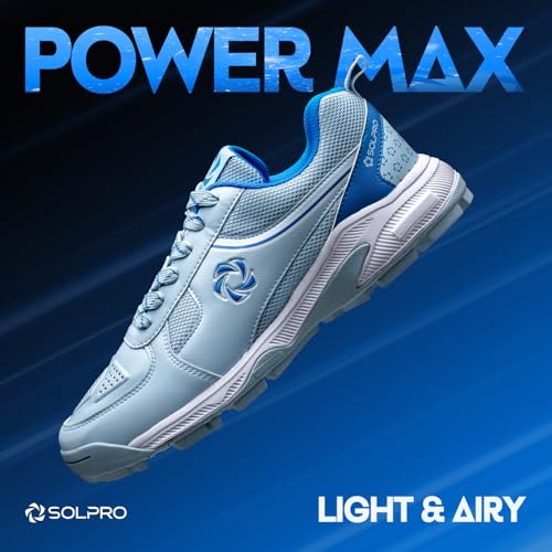 Image of SOLPRO Power Max Cricket Shoes | Cross Terrain Traction | Smooth Pivot Zone Movement | Lightweight Cushion Midsole | Breathable Airflow Upper
