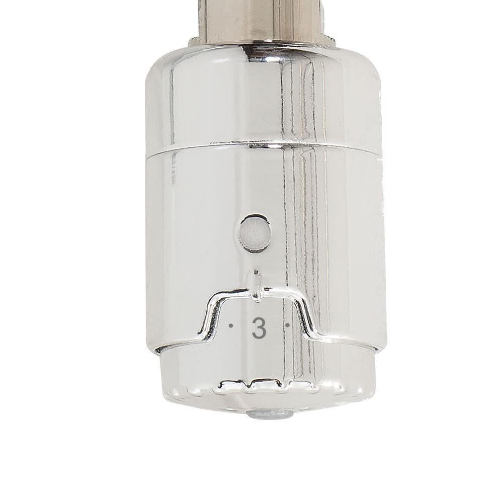 Valve Kings Chrome Rica Atlantis 600W Electric Thermostatic Element (Thermostatic Controlled) For Radiator Towel Rail Bathroom Electric Heating - Atlantis