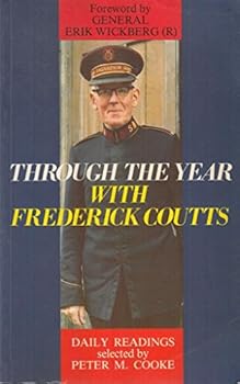 Paperback Through the year with Frederick Coutts Book