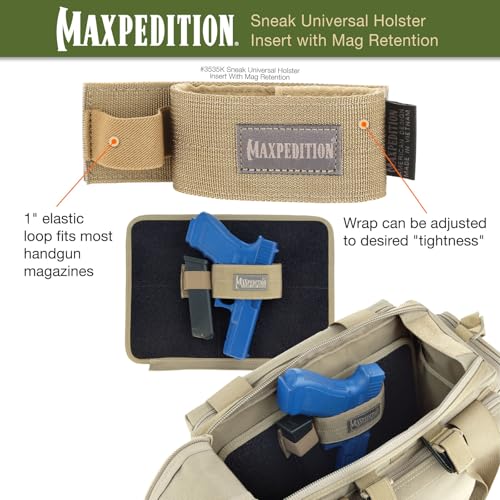 Image of Maxpedition Gear Sneak Universal Holster Insert with Mag Retention