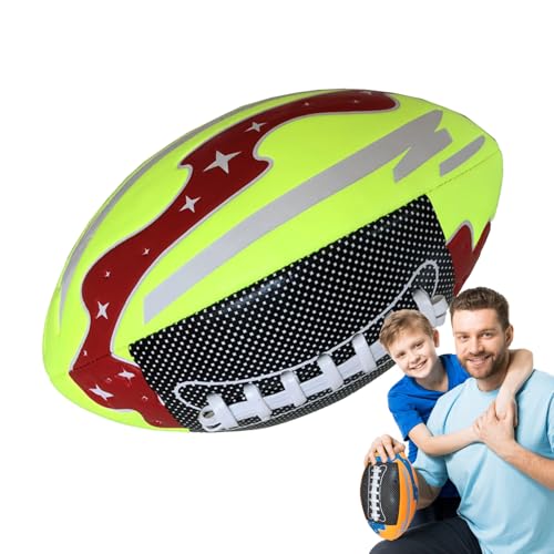Fútbol Junior para Niños | Fútbol Inflable Sintético, Jóvenes Juego Deportivo Pelota De Ejercicio Para Entrenamiento Y Juego Recreativo, Diseñado Para Fácil Inflación Y Deflación Para Reducir La