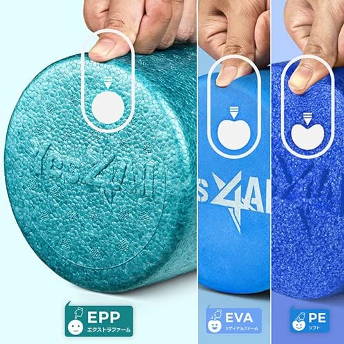 Yes4All 高密度 EPP ラウンドバックローラーフォーム エクササイズフォームローラー の商品画像 2