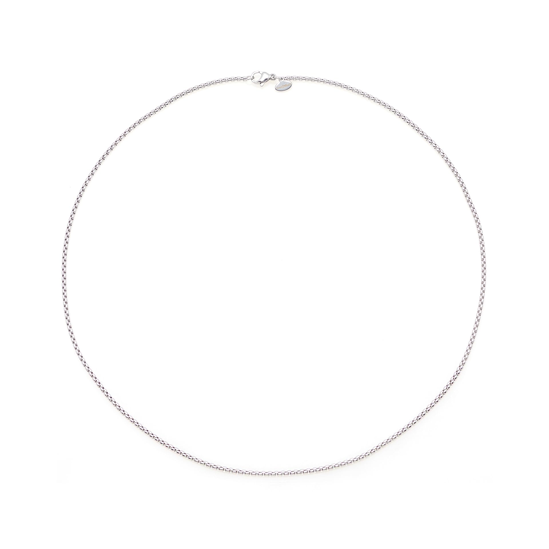 Collana da Uomo in Acciaio Inox Stile Streetwear, Collana Maschile 2mm 3mm 4mm, Colori Oro, Argento, Nero, 45cm 50cm 60cm, Catena Resistente, Antiallergica, Non Scolorisce