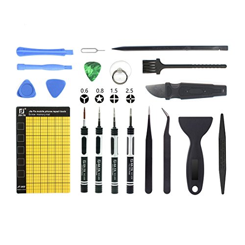 Ensemble d'outils de réparation pour téléphone JF-8128 19 en 1 complet