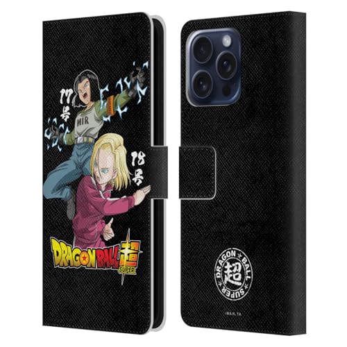 Head Case Designs �h���S���{�[�� �X�[�p�[ Android 17 & 18 ���j�o�[�X �T�o�C�o���L�����N�^�[ ���U�[�E�H���b�g�P�[�X Apple iPhone 16 Pro Max�Ή�