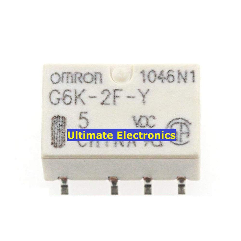 5pcs G6K-2F-Y-5VDC DC5V Patch