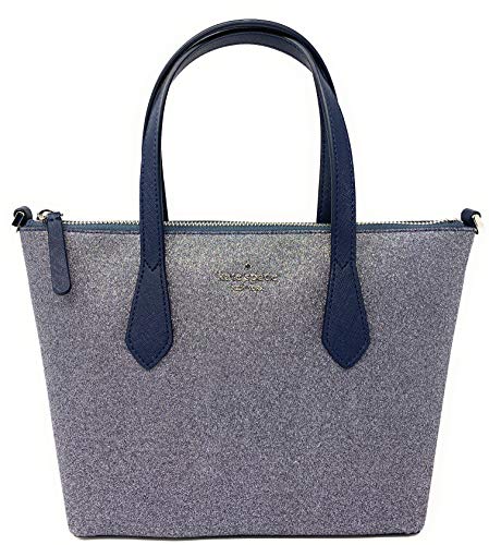 Kate Spade New York Glitter Joeley Small Satchel (Dusknavy)