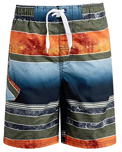Image of Kanu Surf Boys' Paradise Floral Swim Trunk