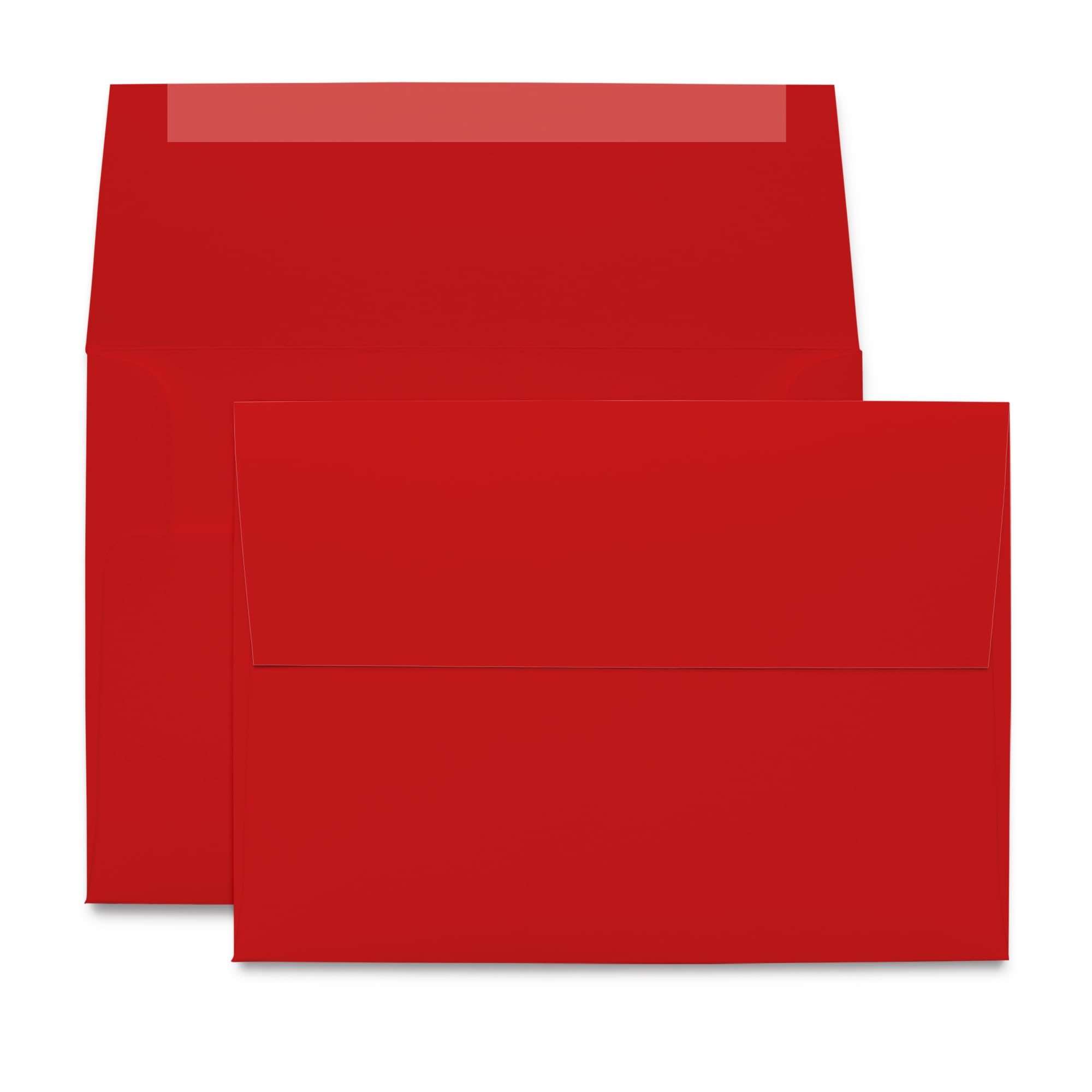 50 Pack Red 4x6 Envelopes (A4 Size Envelope - 4 1/4" x 6 1/4") - Made Specifically to Fit 4" x 6" Photos & Cards