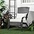 Outsunny Patio Wicker Adirondack Chair, Outdoor All-Weather Rattan Fire Pit Chair w/Soft Cushions, Tall Curved Backrest and Comfortable Armrests for Deck or Garden, Cream White