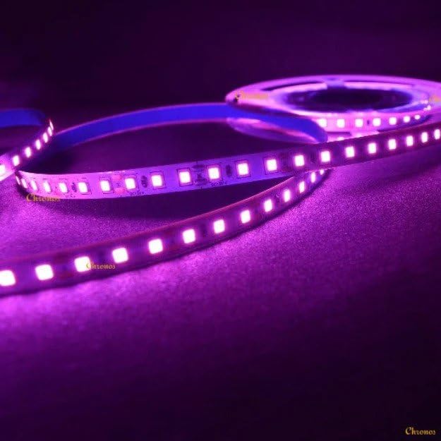 Image of Self Adhesive 2835 LED Strip Cove Light (120 LED Per Meter) or Profile Light or Flexible Strip with SMPS (Pink-5 Meter).
