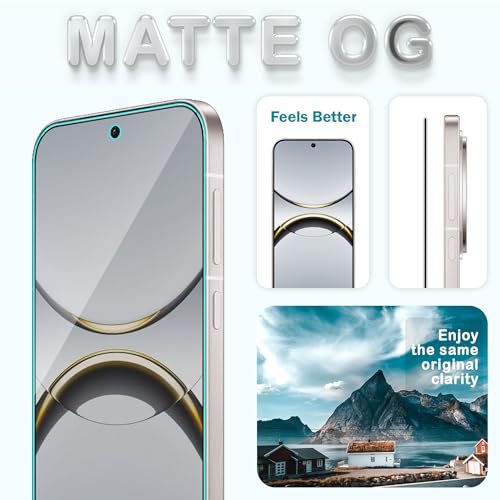 Image of ArmourPro Matte Gaming Tempered Glass Compatible for OPPO Find X8 (6.59 Inch) Edge-to-Edge Protection Coverage with Easy Installation kit| Anti-Glare and Anti-Fingerprint