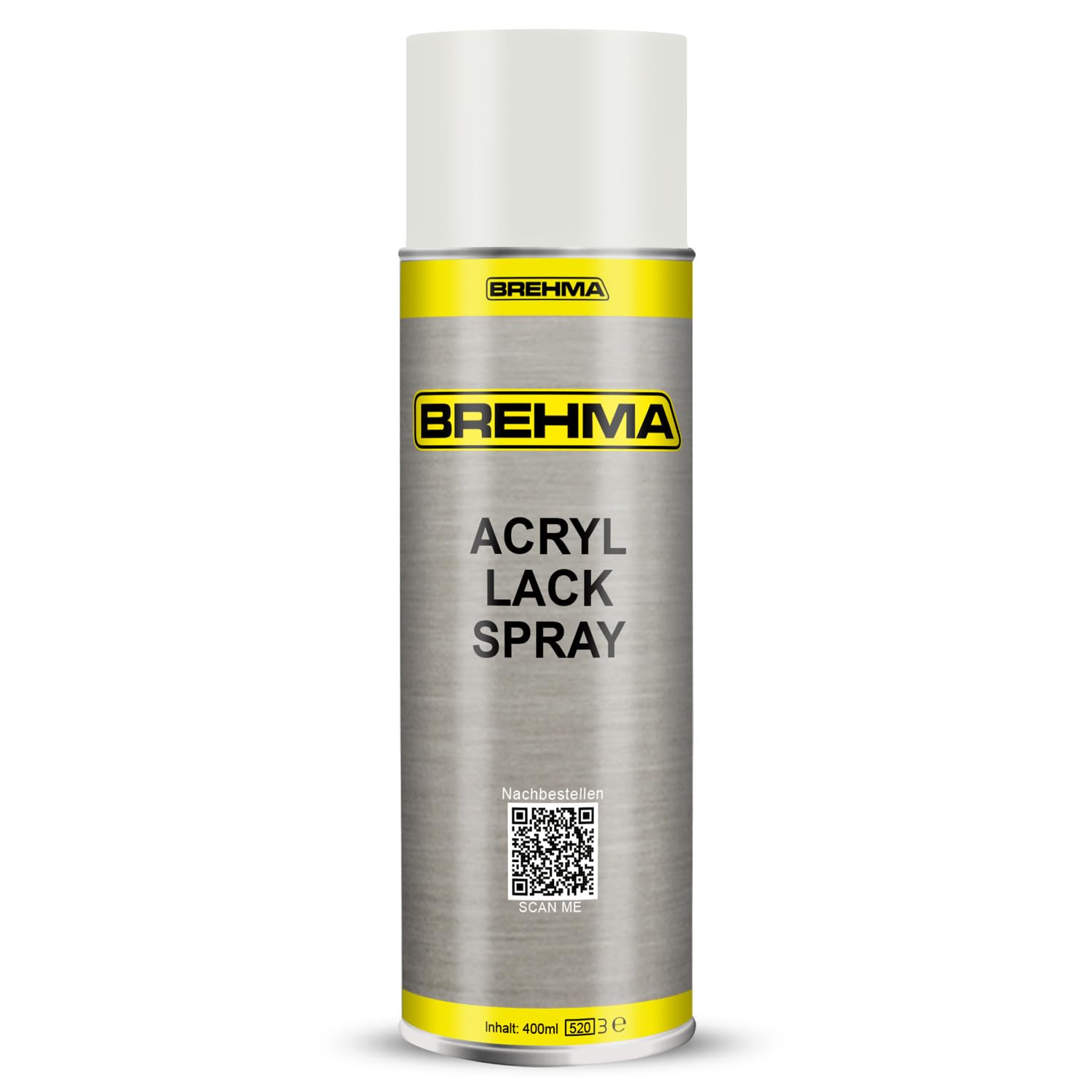 24x Acryl Lackspray Ral 9016 Verkehrsweiss matt Lack Farbe Sprühfarbe 400ml inkl. Griff