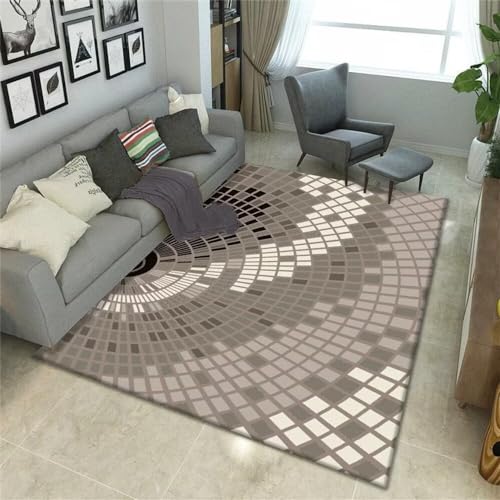 Tapis grand salon et chambre enfant style géométrique - 2