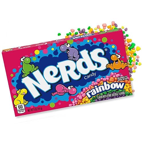5x Balas NERDS Raimbow 141g