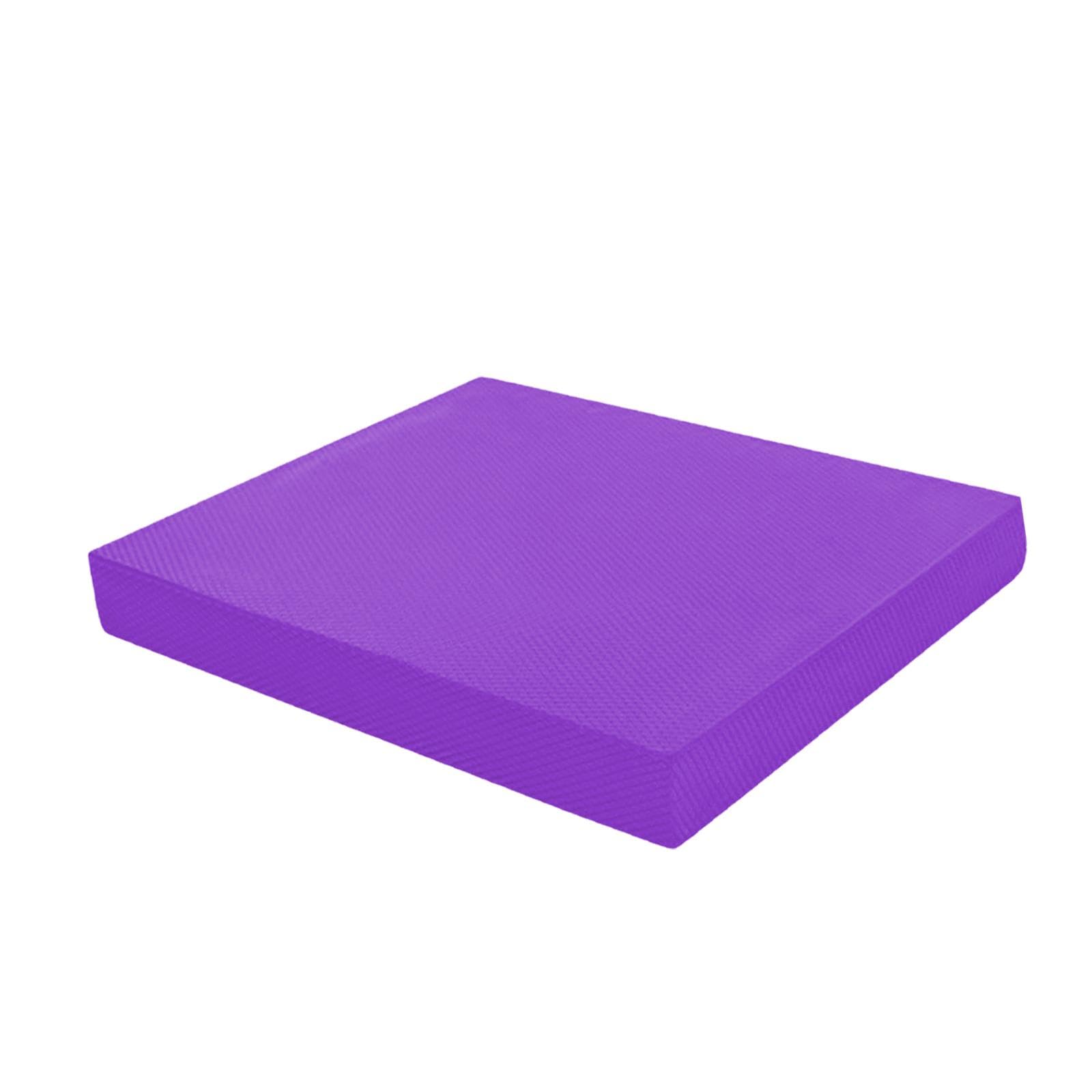 Balance Pad TPE Exercise Mat Anti Slip Yoga Mat for Workout Pilates Home Gym Purple-image-49