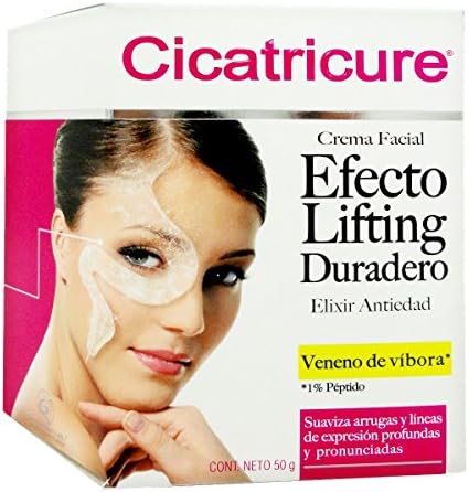 Cicatricure Long Lasting Cream 50g to Remove Wrinkles, Fine Lines - Viper Venom Peptide Anti-Aging Cream