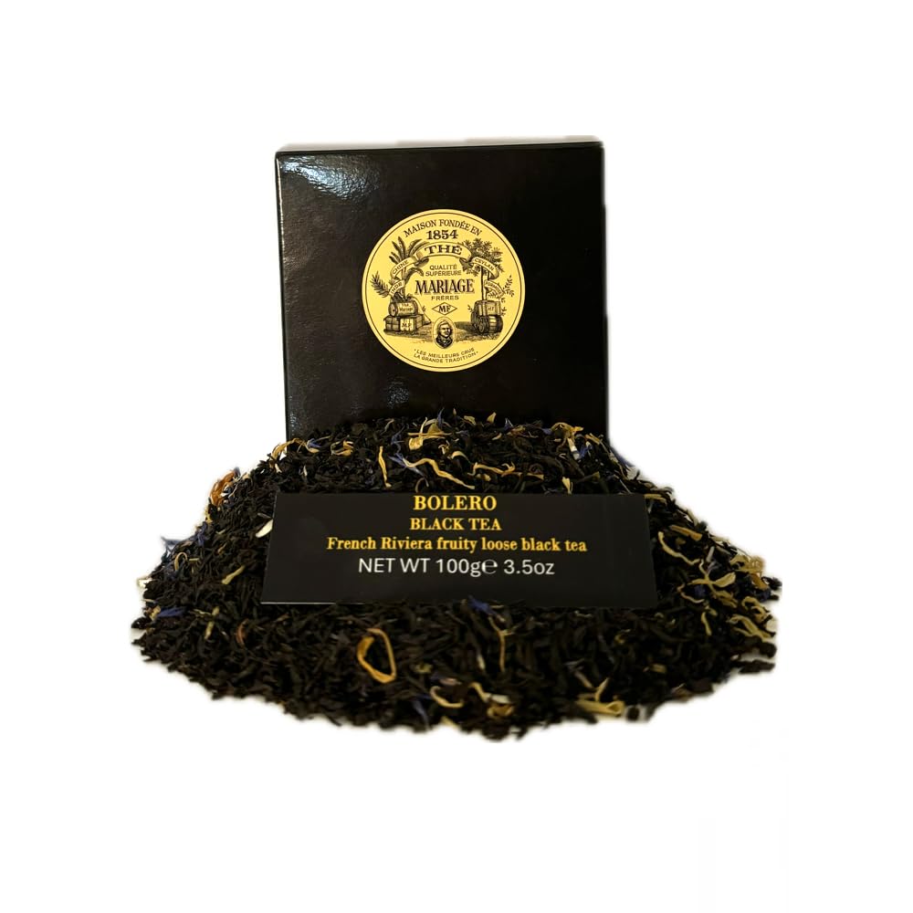 Mariage Freres Bolero Black Tea 100g 3.5oz Loose Tea (1 Pack)
