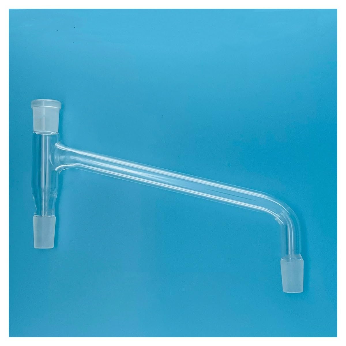 3-drożny szklany adapter do destylacji, szkło laboratoryjne z główką malejącą, 14/23, 19/26, 24/29, 29/32 sprzęt laboratoryjny