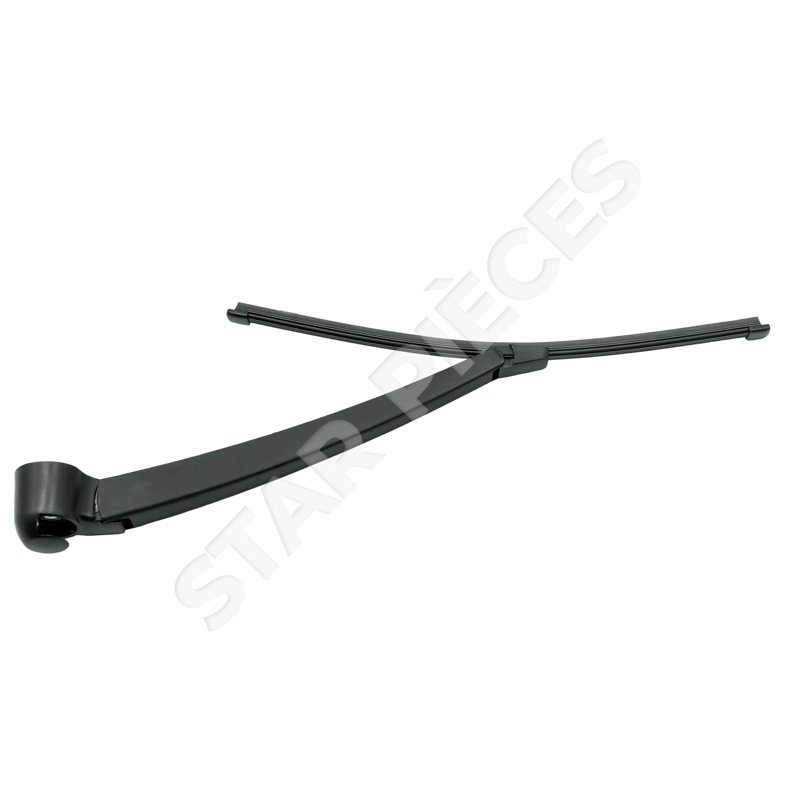 Braccio tergicristallo posteriore compatibile per Fabia 2 Combi (545) (2006-2014), Tiguan 1 (2007-2016) e Touran 1 (2003-2010) con spazzola tergicristallo (lunotto posteriore) 1T0955707C