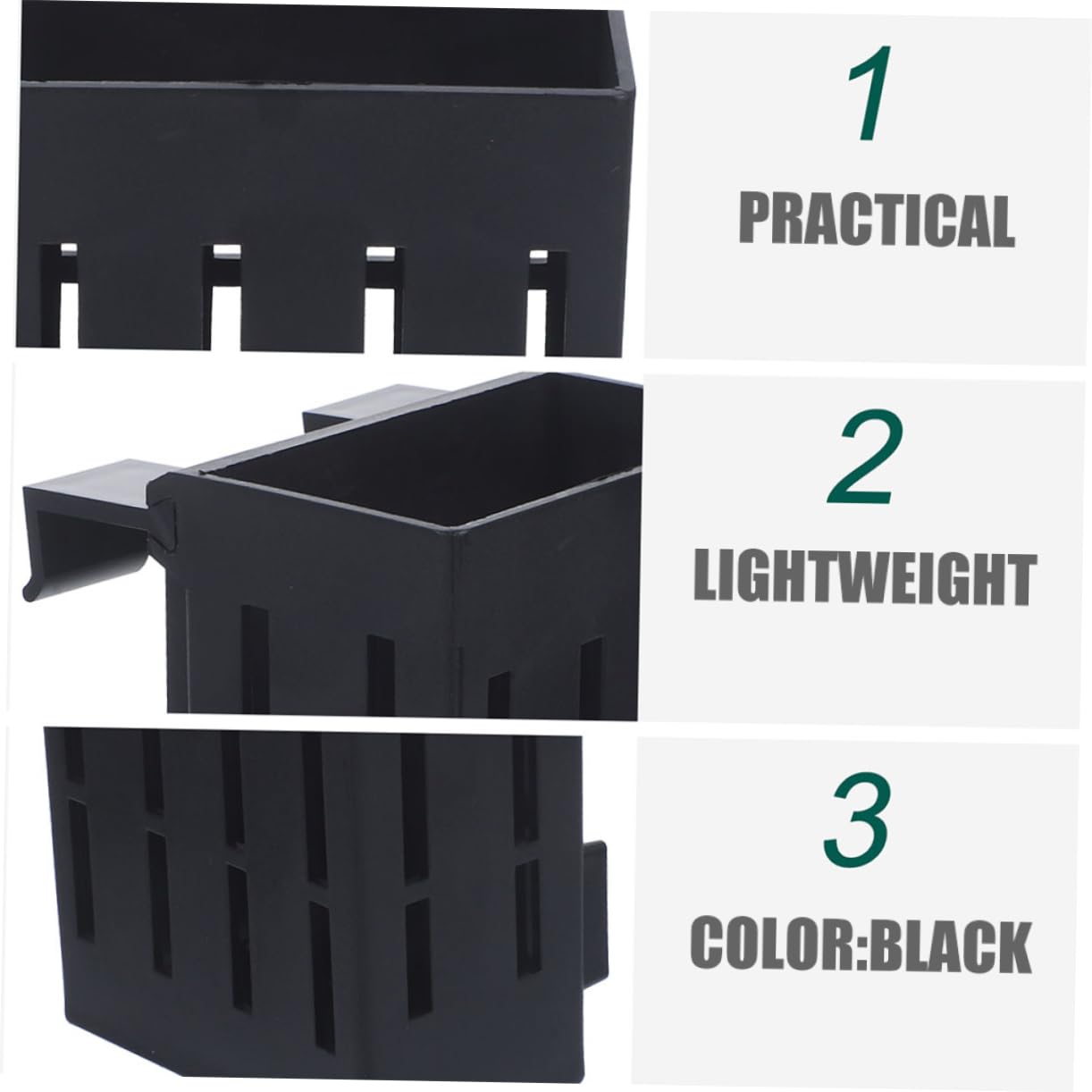 HANABASS 12stücke Aquarium Pflanzenhalter Hängende Töpfe Für Wasserpflanzen Robuste Und Langlebige Plastikstruktur Für Aquarien Und Hydroponik-Dekoration