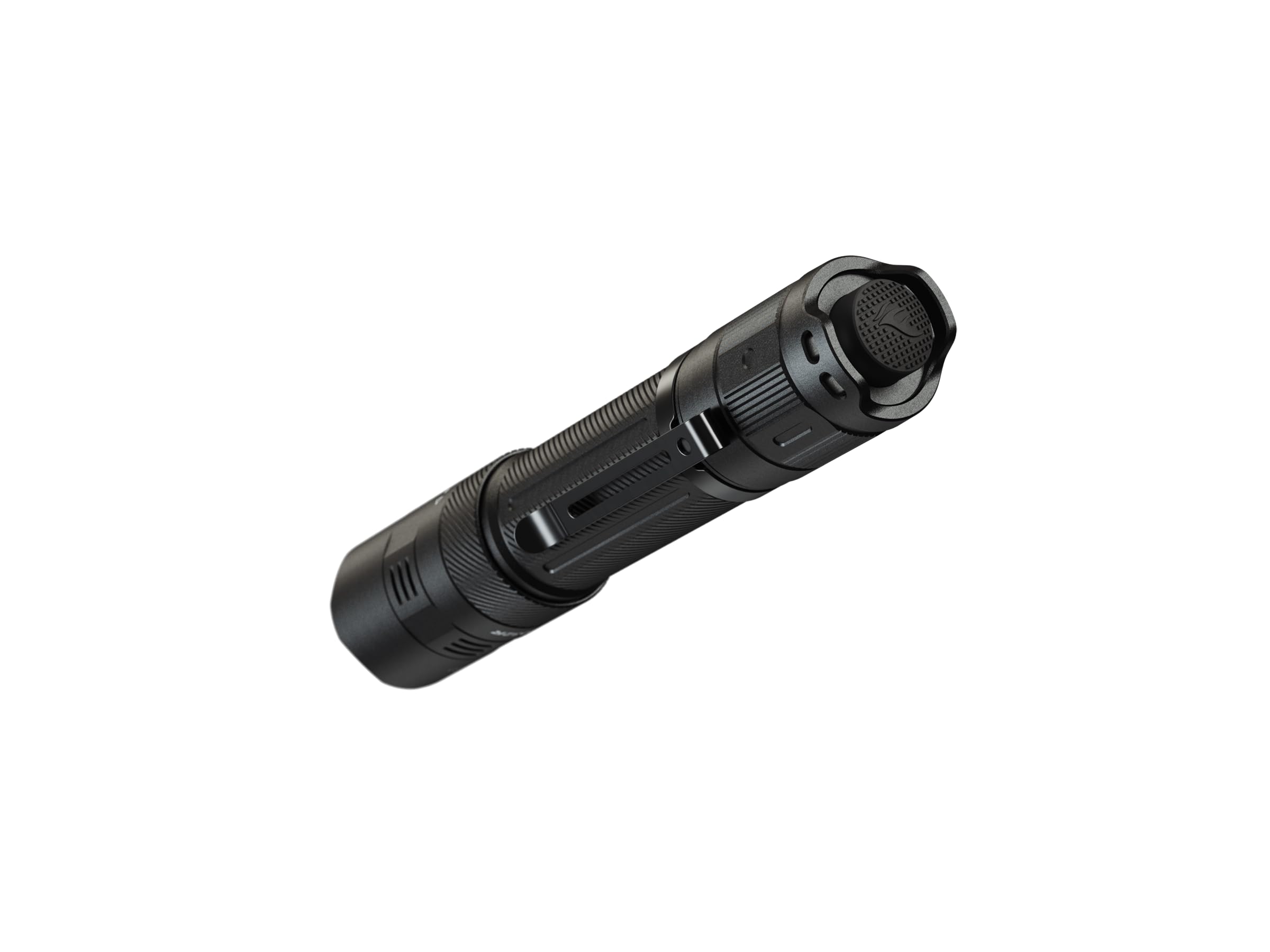 fenix PD32R Wiederaufladbare, kompakte LED-Sicherheits-/Polizei-Taschenlampe mit großer Reichweite | 1400 Lumen | 344 m | 70 Stunden Max | Leiser taktischer Schalter | 3400 mAh 18650 batteriebetrieben