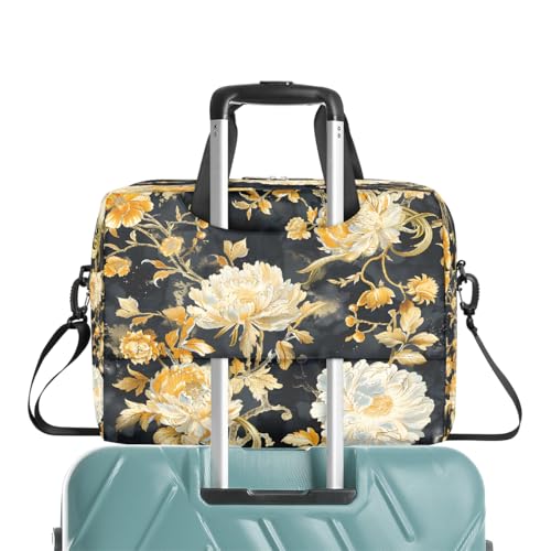 Bolso Floral Amarillo para Laptop 16 Pulgadas miniatura 7
