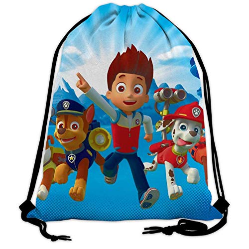 Pat rol PAW 1 bolsa de cordón ligera mochila para mujeres hombres niños deportes
