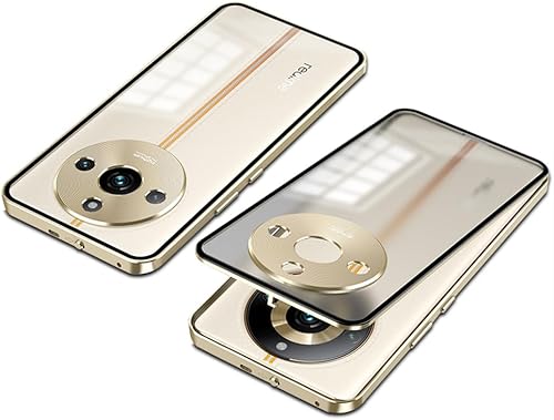 QUIETIP Funda compatible con Realme 11 Pro 11 Pro+ Plus 5G, marco de metal + cubierta trasera de superficie esmerilada de policarbonato con