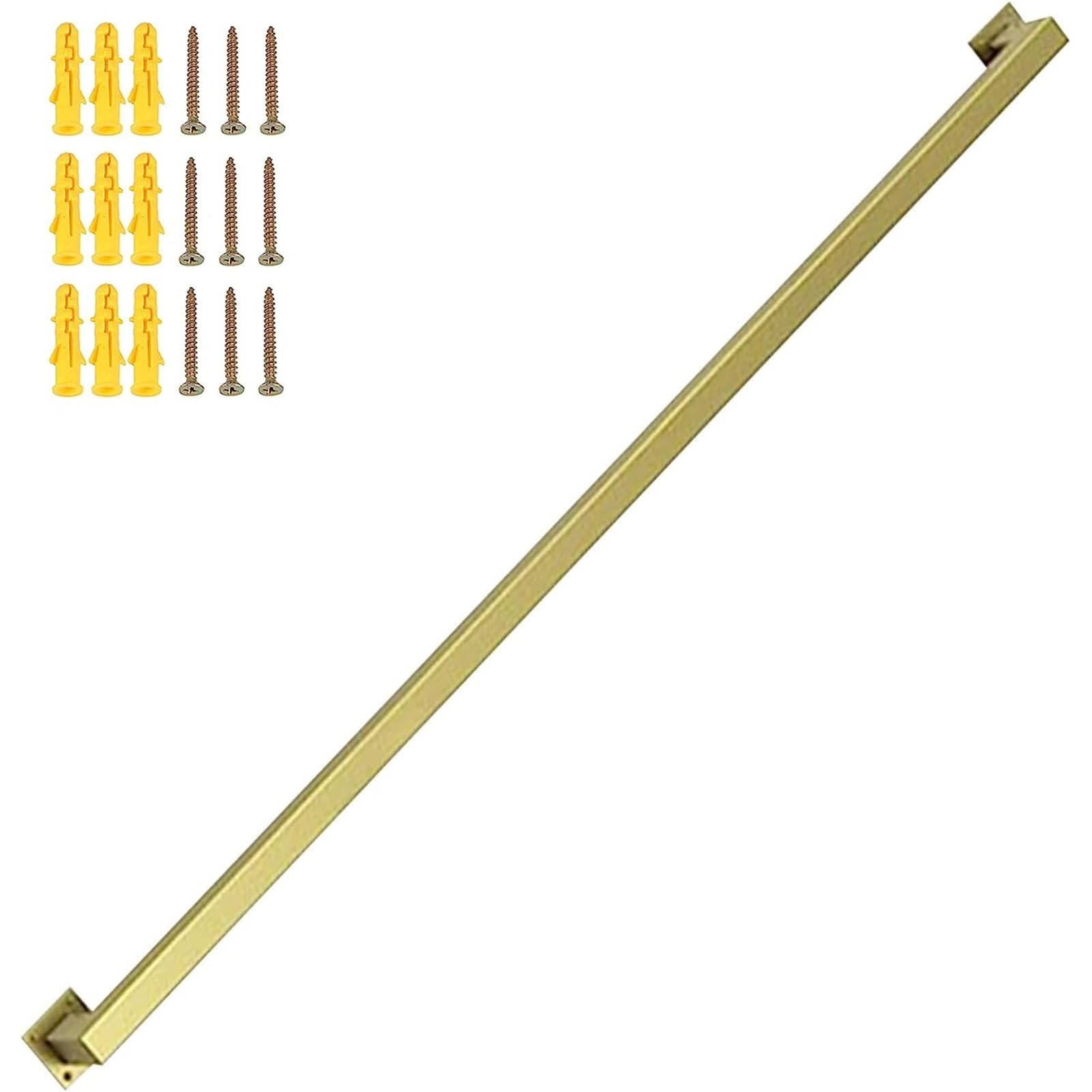 Garde-corps galvanisé doré pour escalier intérieur et extérieur de 30 à 600 cm de long