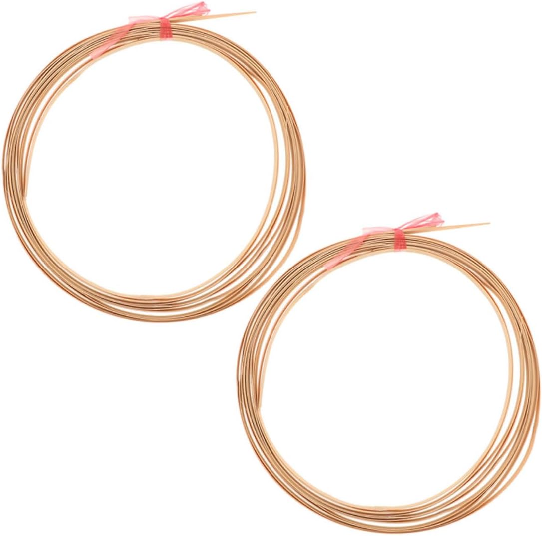 ULDIGI 2pcs Weaving Kit Handmade Strips for DIY Craft Basket Making Versatile Weaving Supplies for Wedding Decorations Wall Art Furniture Repair