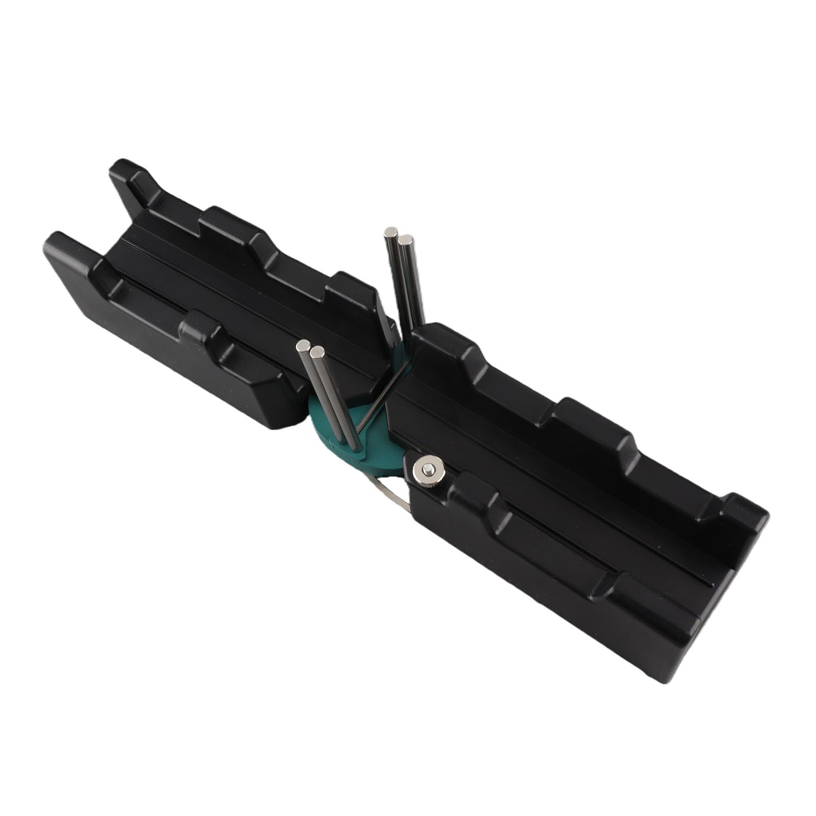 Jelquix Miter Angles Cutting Tool High Accuracy ABS Black 2 in 1 Measuring Template Instrument for Woodworking