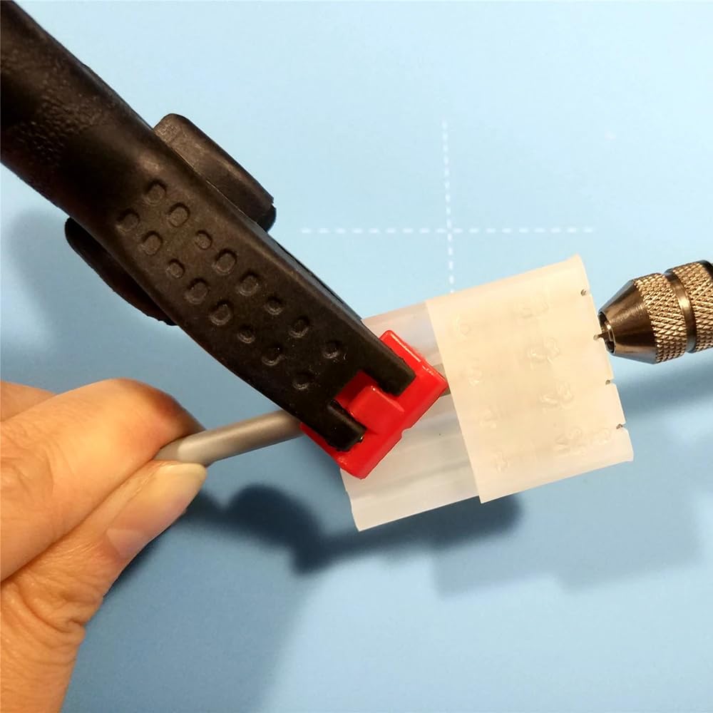 Plastikowa wiertarka środkowa z okrągłym prętem, używana do produkcji akcesoriów hobby, zestawy dioramów modelarskich, narzędzia do modelowania DIY