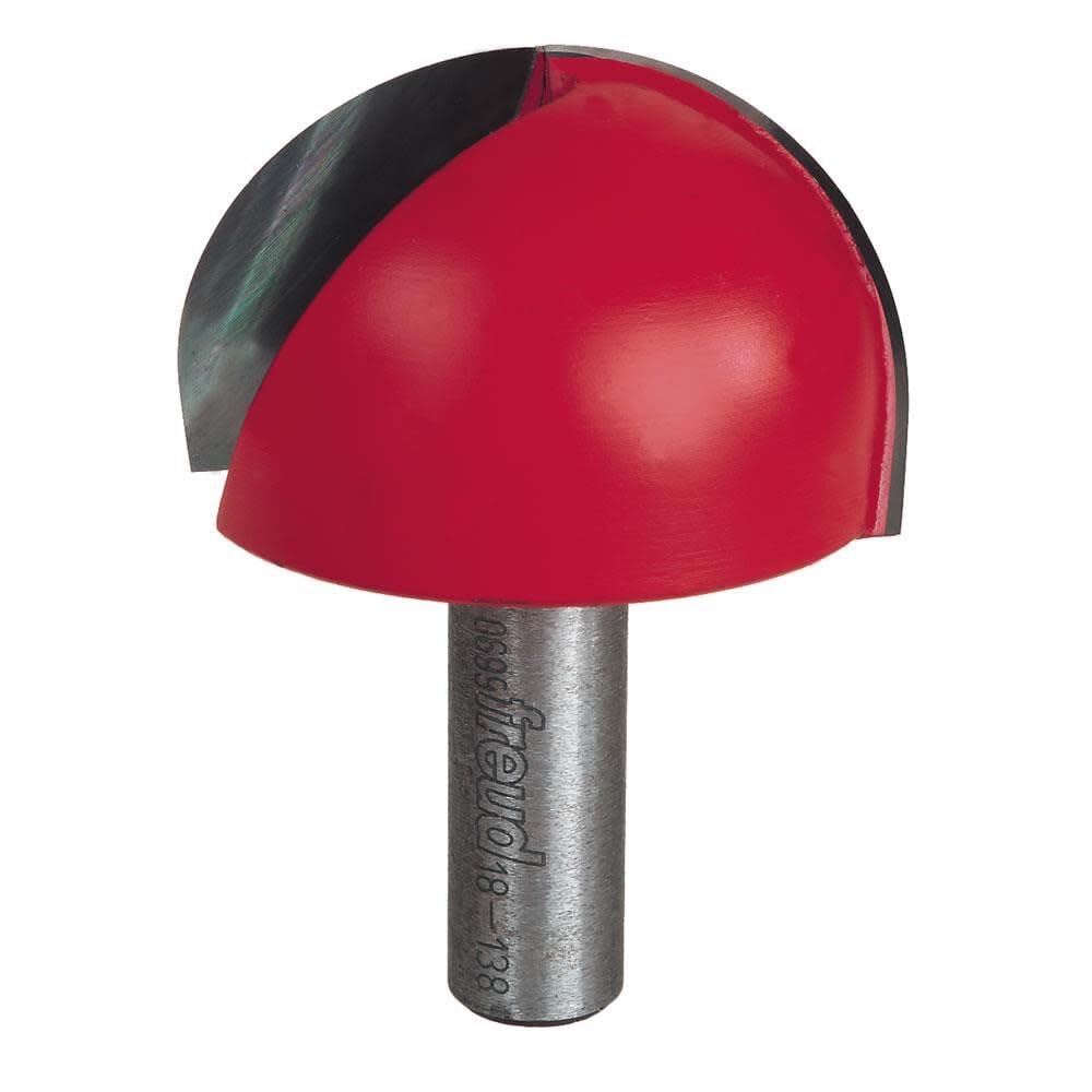Freud 18-138: 1" Radius Round Nose Bit with 1/2" Shank