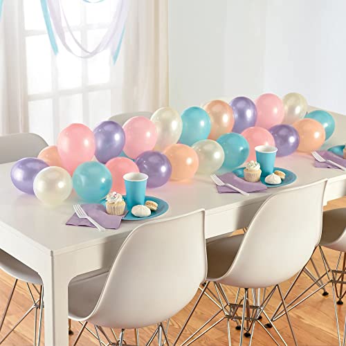 Chemin de table ballon latex amscan pour créer des souvenirs de fête joyeux