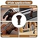 Matwsec Vinyl Record Cleaning Brush, Vinyl Record Brush with Fine Fiber Bristles, Anti-Static Soft Record Brush, Wood Record Cleaner Accessories for Vinyl Cd Album Care