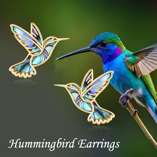 Image of Animal Stud Earrings 925 Sterling Silver Elephant /Unicorn /Chicken /Flamingo /Highland Cow /Hummingbird Earrings Animal Jewelry Gifts for Women