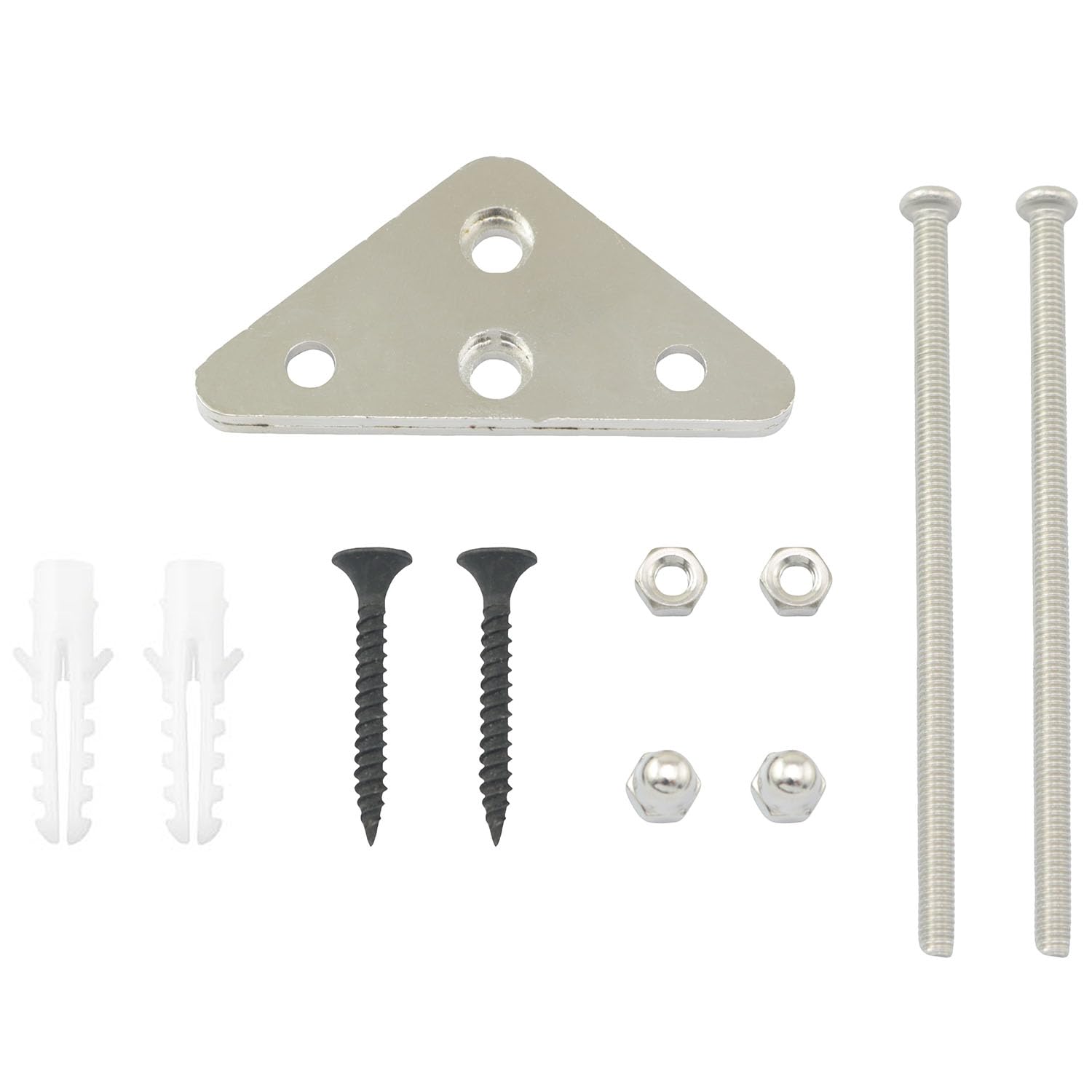 TAODAN Lot de 2 supports muraux triangulaires en aluminium pour skateboard - Rangement horizontal ou vertical - Étagère métallique flottante pour planche à roulettes de 4,1 cm
