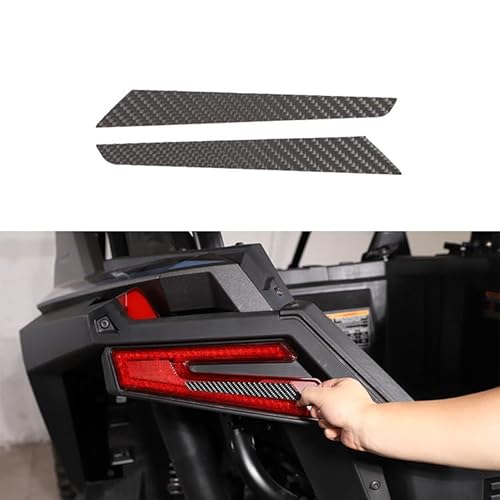 Toworldit Kit de décoration intérieure en fibre de carbone souple compatible avec Polaris RZR Pro Xp Ultimate 2021+ (2 autocollants pour feux arrière) Toworldit Kit de décoration intérieure en fibre de carbone souple compatible avec Polaris RZR Pro Xp Ultimate 2021+ (2 autocollants pour feux arrière)