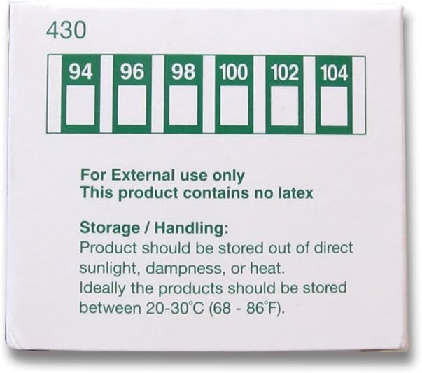 THERMA STRIP THERMOMETER DISPOSABLE FOREHEAD STRIPS-BOX